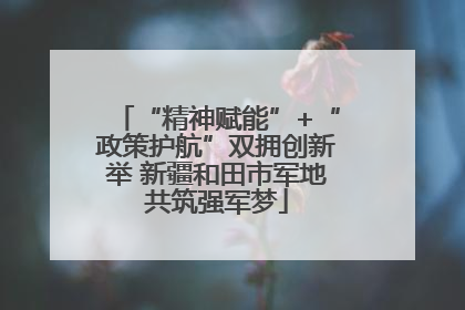 “精神赋能”+“政策护航”双拥创新举 新疆和田市军地共筑强军梦