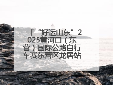 “好运山东”2025黄河口（东营）国际公路自行车赛东营区龙居站 完美“抄作业”，苦战最后时刻黄衫易主