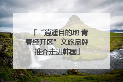 “逍遥目的地 青春经开区”文旅品牌推介走进韩国