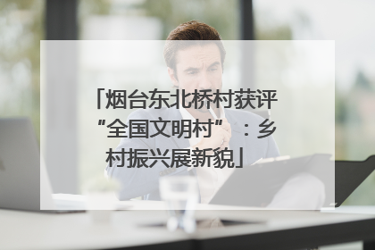 烟台东北桥村获评“全国文明村”：乡村振兴展新貌