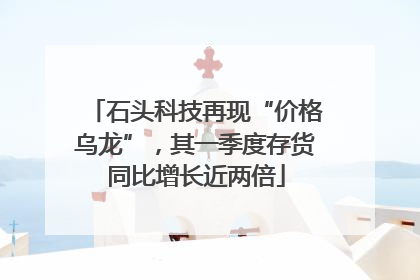 石头科技再现“价格乌龙”，其一季度存货同比增长近两倍