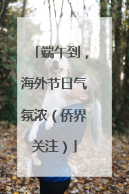 端午到，海外节日气氛浓（侨界关注）