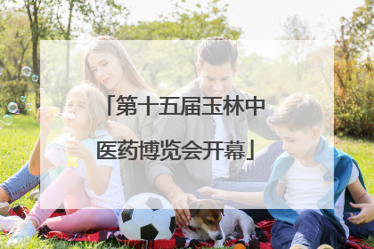 第十五届玉林中医药博览会开幕