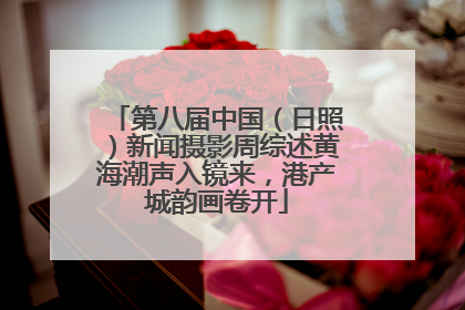 第八届中国（日照）新闻摄影周综述黄海潮声入镜来，港产城韵画卷开