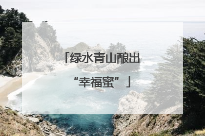 绿水青山酿出“幸福蜜”