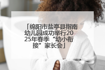 绵阳市盐亭县指南幼儿园成功举行2025年春季“幼小衔接”家长会