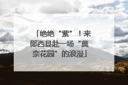 绝绝“紫”！来郧西县赴一场“莫奈花园”的浪漫