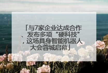 与7家企业达成合作、发布多项“硬科技”，这场具身智能机器人大会蓉城启幕