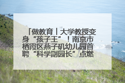 做教育︱大学教授变身“孩子王”！南京市栖霞区燕子矶幼儿园首聘“科学副园长”点燃萌娃科学梦