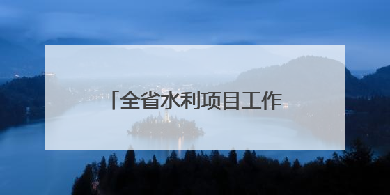 全省水利项目工作现场会在永春召开