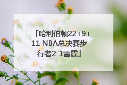 哈利伯顿22+9+11 NBA总决赛步行者2-1雷霆