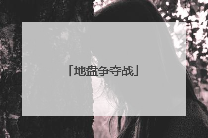 地盘争夺战