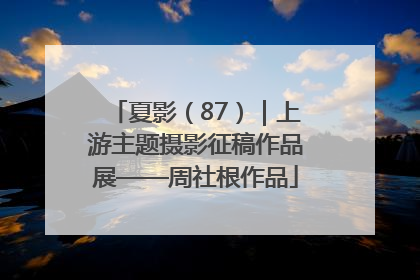 夏影（87）｜上游主题摄影征稿作品展——周社根作品