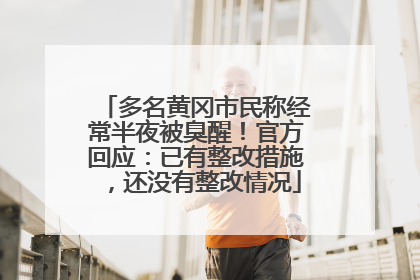 多名黄冈市民称经常半夜被臭醒！官方回应：已有整改措施，还没有整改情况
