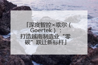 深度智控×歌尔（Goertek）：打造越南制造业“零碳”跃迁新标杆