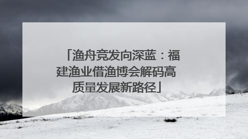 渔舟竞发向深蓝：福建渔业借渔博会解码高质量发展新路径
