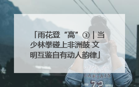 雨花登“高”③｜当少林拳碰上非洲鼓 文明互鉴自有动人韵律