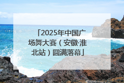 2025年中国广场舞大赛（安徽·淮北站）圆满落幕